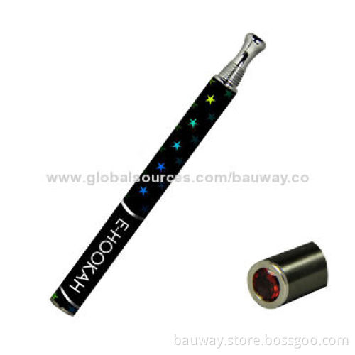 1,000-puff Disposable Ecig Eshisha, F02, with Diamond end cap